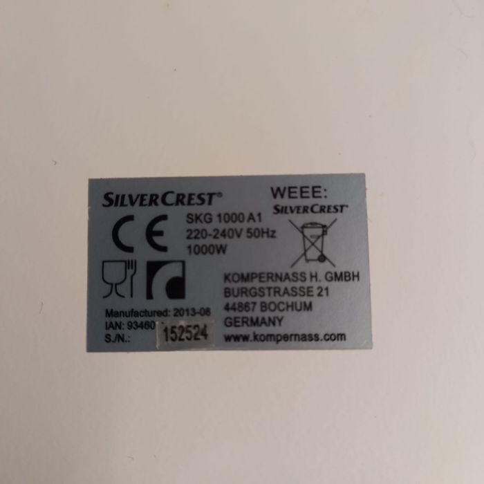 Torradeira Silvercrest