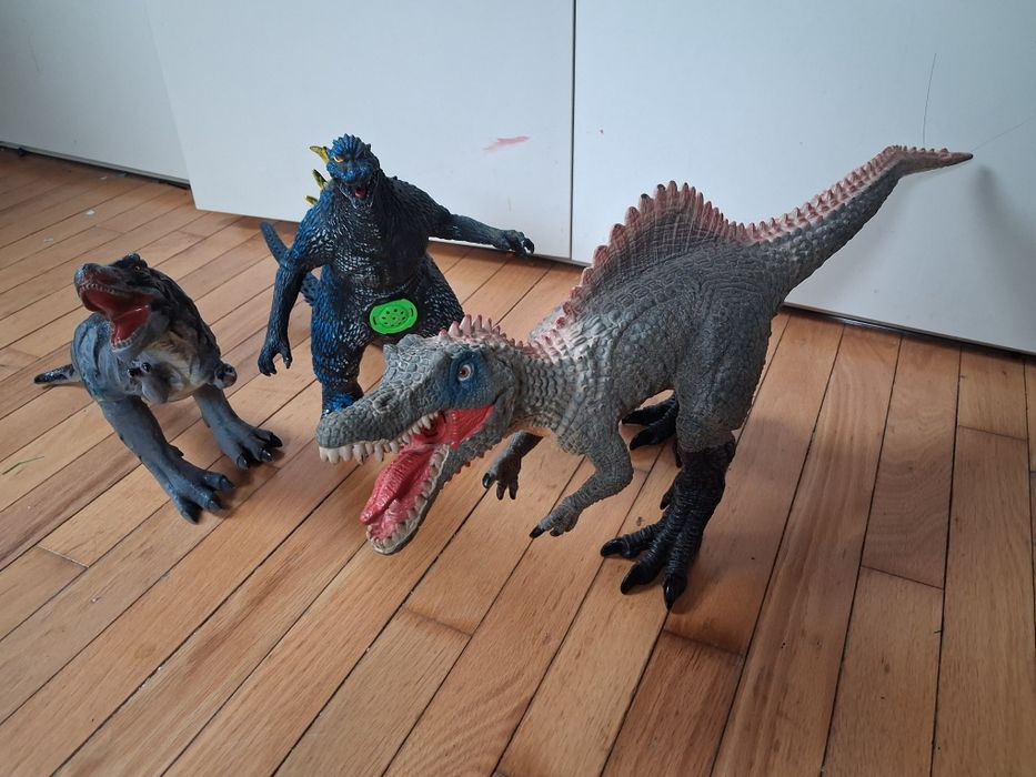 Dinozaury 3 sztuki