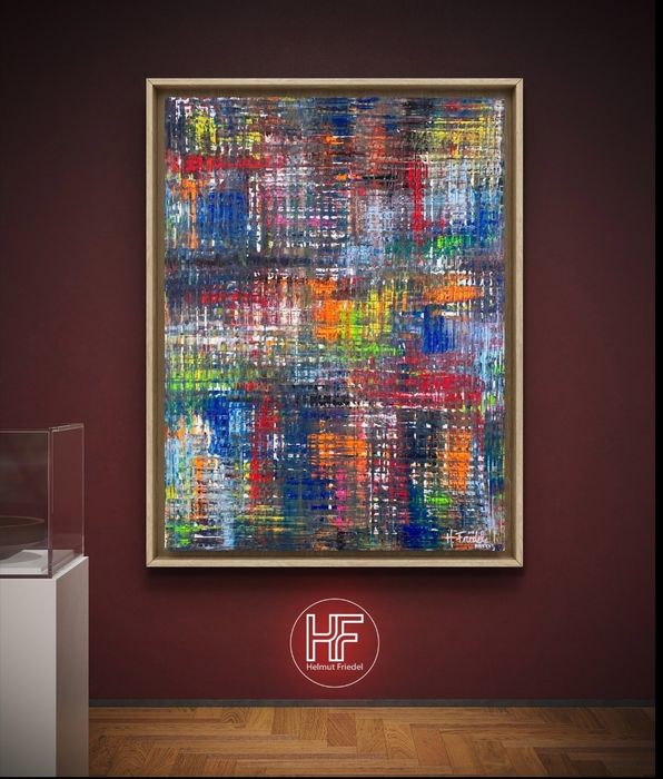 Helmut Friedel - pintura a acrílico sobre tela