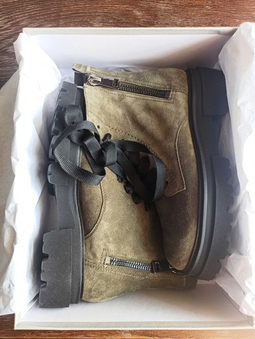 Botki marki Kennel & Schmenger. Roz. 38. Zielone.