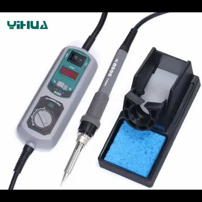 Паяльная станция Yihua 908D, с дисплеем, 90-480°C