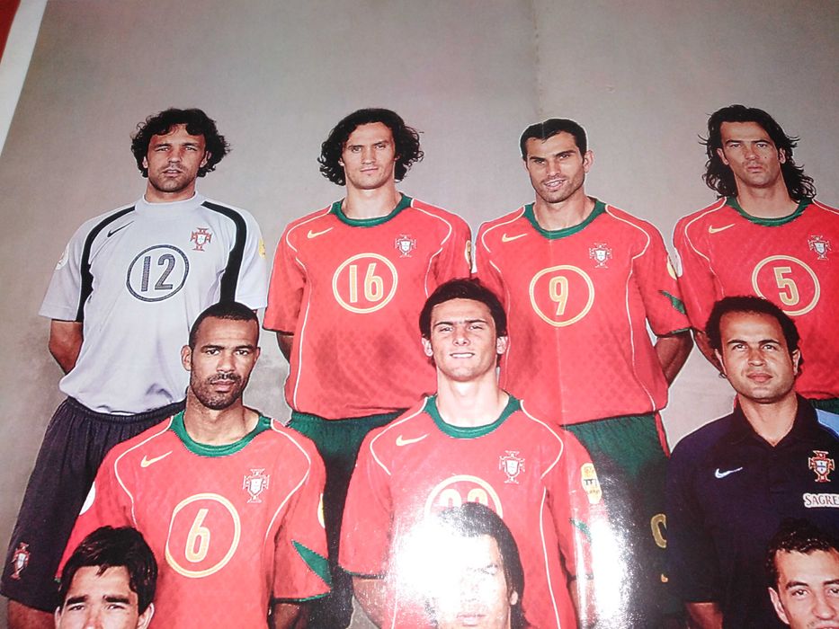 Poster Selecção Nacional Antigo (2004).