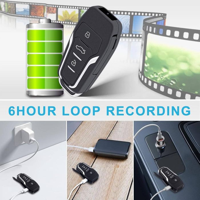 Міні-камера в автоключі