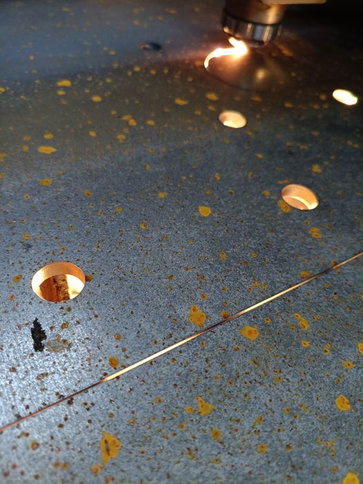 Cięcie laserowe blach