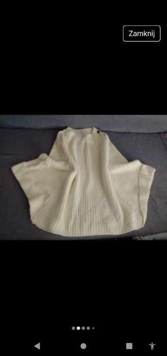 Ponczo ciepłe na jesień