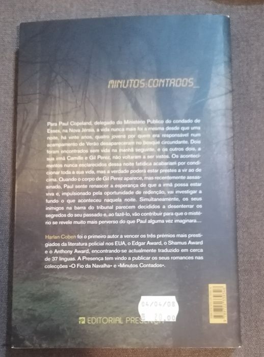 Morte no Bosque de Harlan Coben