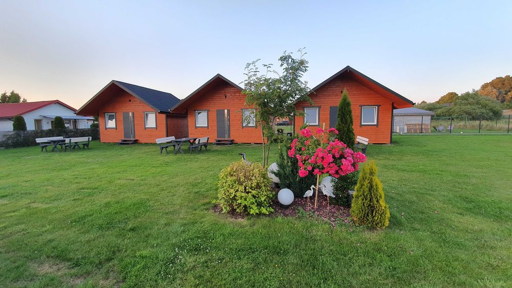 Wakacje nad morzem domki ogrzewane-klimatyzacja Rusinowo k Jarosławca