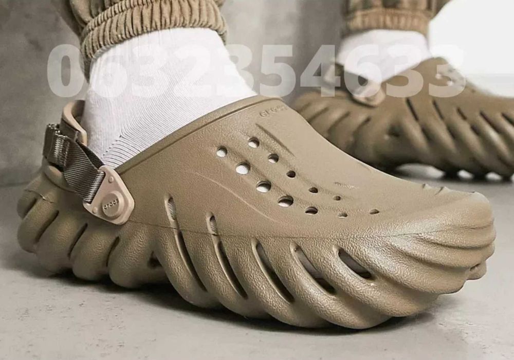 М'яке взуття крокс! Чоловічі та жіночі Крокси. Crocs Echo Clog. Розпродаж новинок