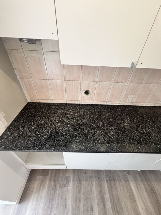 Pedra Bancada Cozinha - Granito Azul Labrador