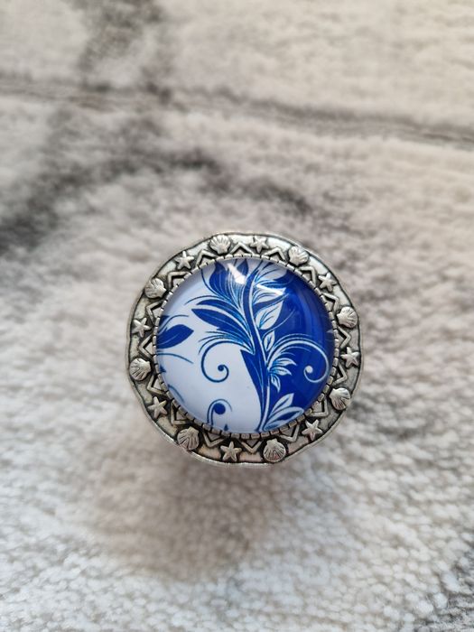 Ozdobny guzik do torebki O bag moon light