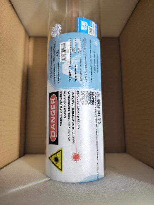 Tubo Laser CO2 Yongli A6S