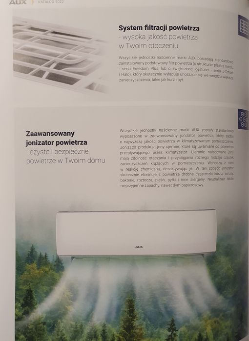 Klimatyzacja AUX Q SMART Pro 4,2 kW +++