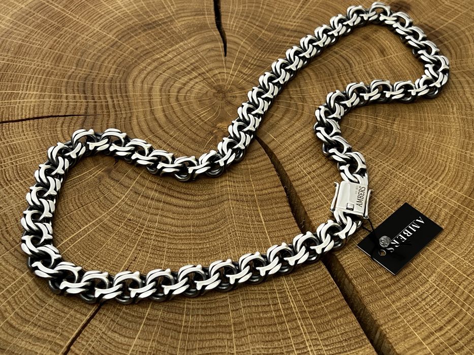 Срібний ланцюжок АРАБКА 159,5 грама