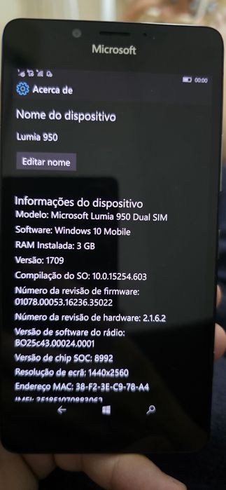 Microsoft Lumia 950