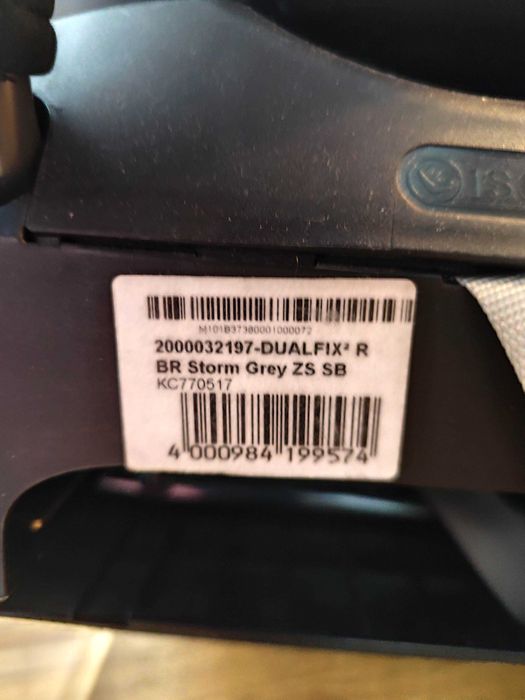 Cadeira Auto BRITAX RÖMER - Dualfix² R Storm Grey
