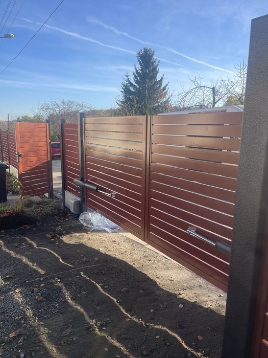 Ogrodzenia palisadowe nowoczesne , balustrady