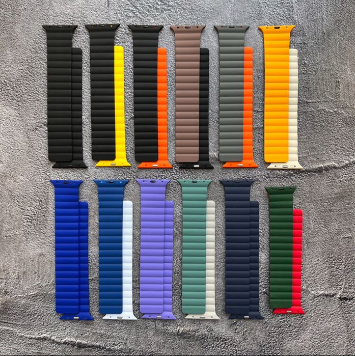 Ремінець для Apple Watch Aladrs Silicone Magnetic Sport