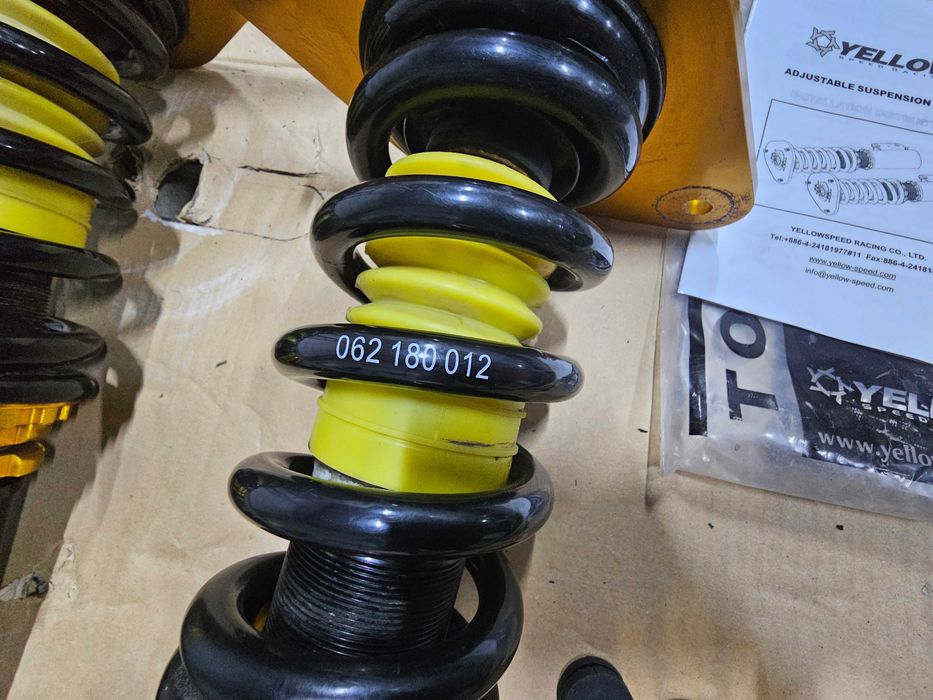 Gwint Yellow Speed Dynamic Pro Sport Audi A6 C5 Quattro S6 RS6