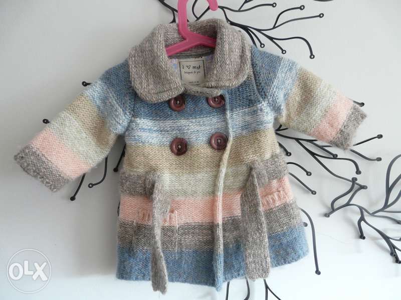 bebé- Casaco Parka da Next 3-6 meses COMO NOVO