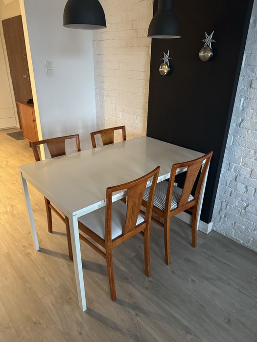 Krzesło z lat 60 tapicerowane odnowione (mam 8)