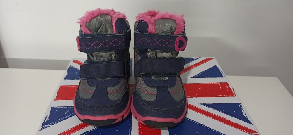 Ocieplane buciki zimowe