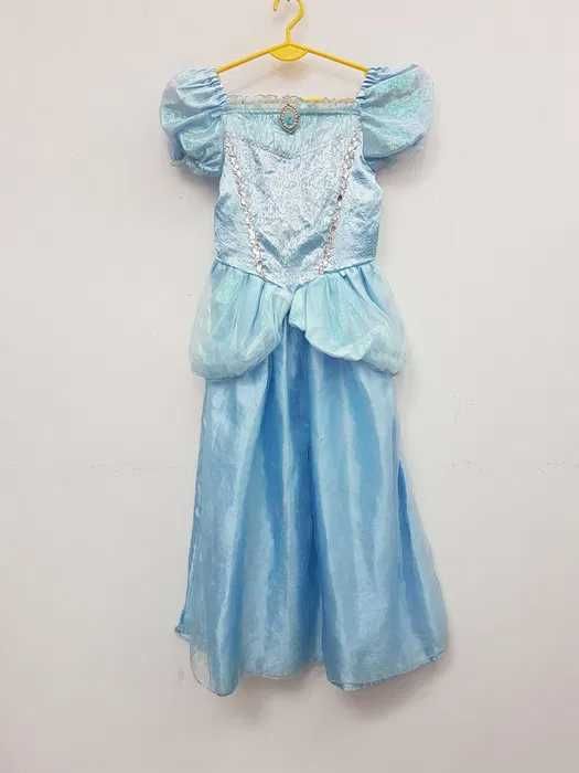 Przebranie sukienka Kopciuszek księżniczka Disney 122 128 cm. GP050