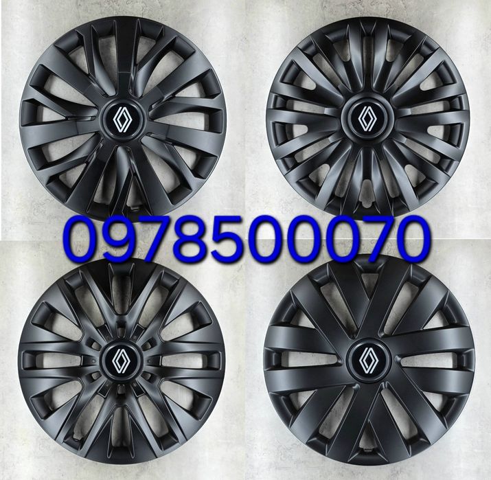 Ковпаки Renault Рено R16 Megane Duster Laguna Sandero Trafic Logan