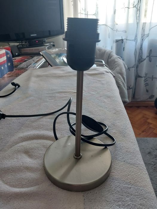 Candeeiros a funcionar
