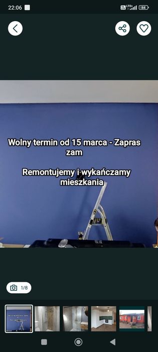 Remonty mieszkań, biur. Pełne doświadczenie techniczne, peł uprawnieni