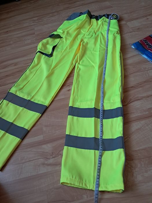 Spodnie ochronne robocze ostrzegawcze Marca Nowe