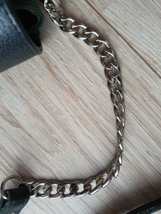 Torebka listonoszka skóra naturalna Ryłko