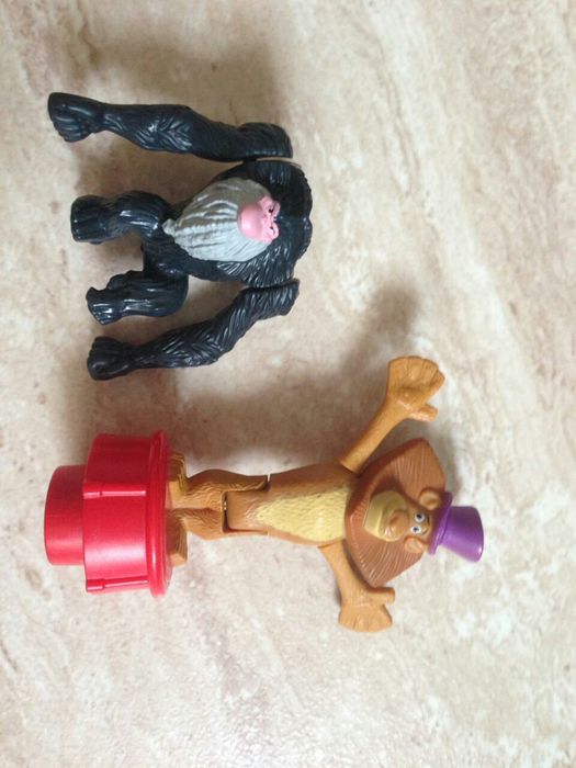 Лев Алекс. Горилла. Макдональдс. Механические