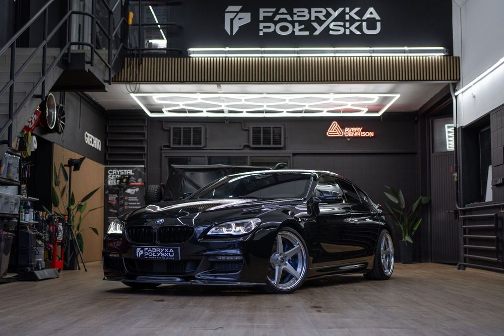 BMW Seria 6 Serwis ASO, Polski salon, M pakiet, 2kpl kół, CARBON