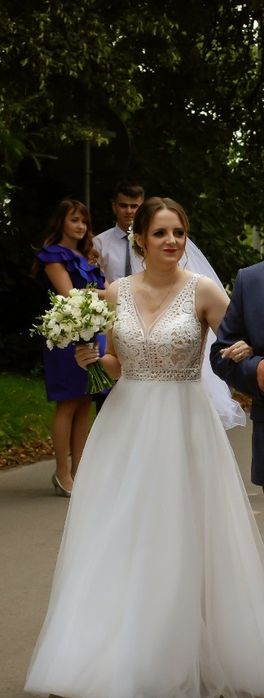 Suknia ślubna boho 36/38