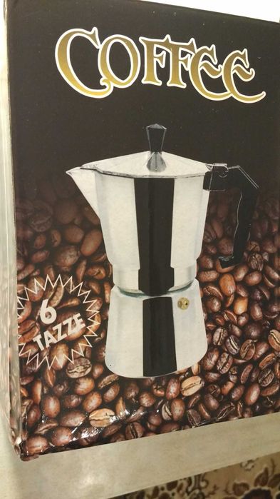 Кофеварка Гейзерная на 6 чашек