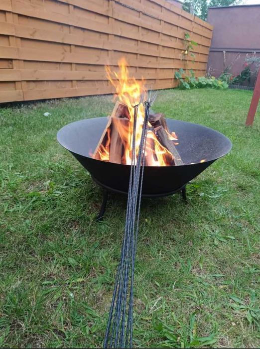 Palenisko z żeliwa ŻELIWNA MISA OGRODOWE 60CM