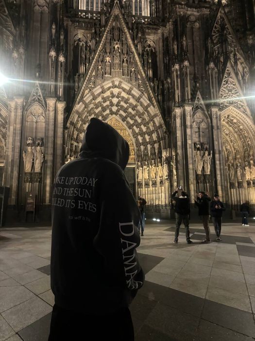 Zip hoodie Damage Kai Angel balenciaga vetements erd acne project