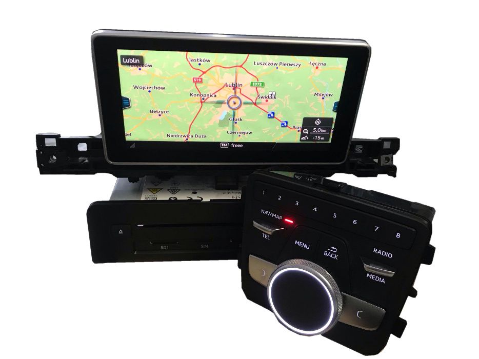 POLSKIE MENU do systemów nawigacji Audi VW Mercedes BMW mapy 2026