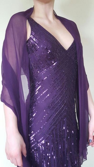 Elegancka wieczorowa sukienka Niente Van Graaf rozm 38