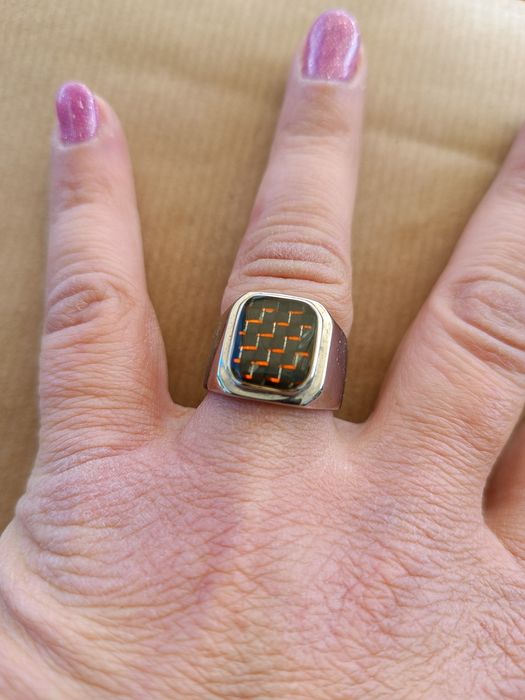 Anel em aço inoxidável Novos