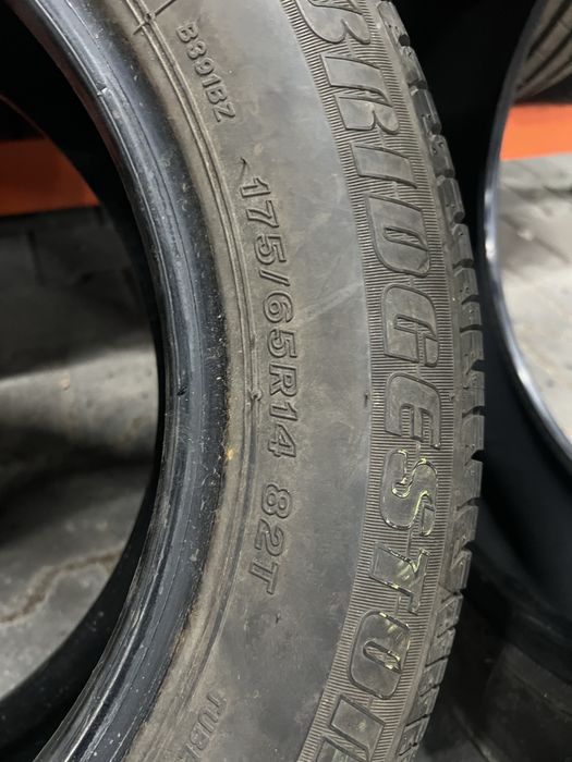 Шини,Резина,Пара,Літо 175/65/14 82T Bridgestone B391