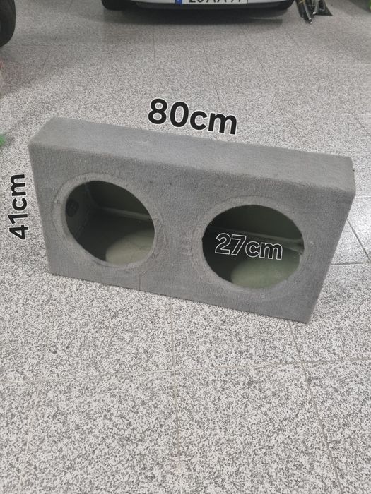 Caixa para 2 Subs