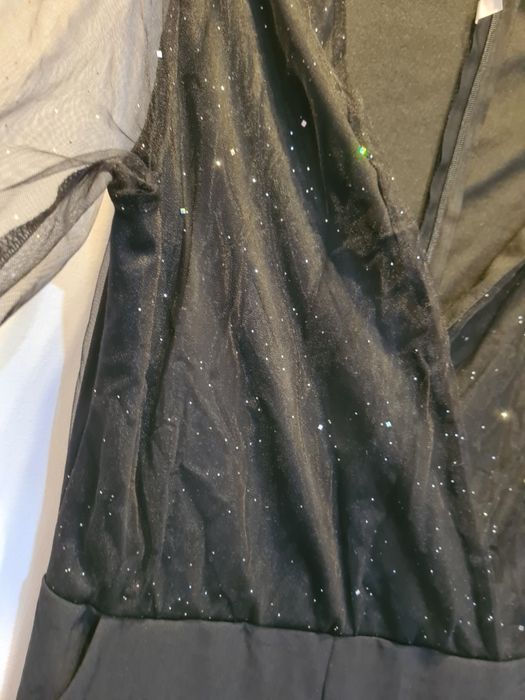 Nowy damski kombinezon wieczorowy stroj karnawał sexi L