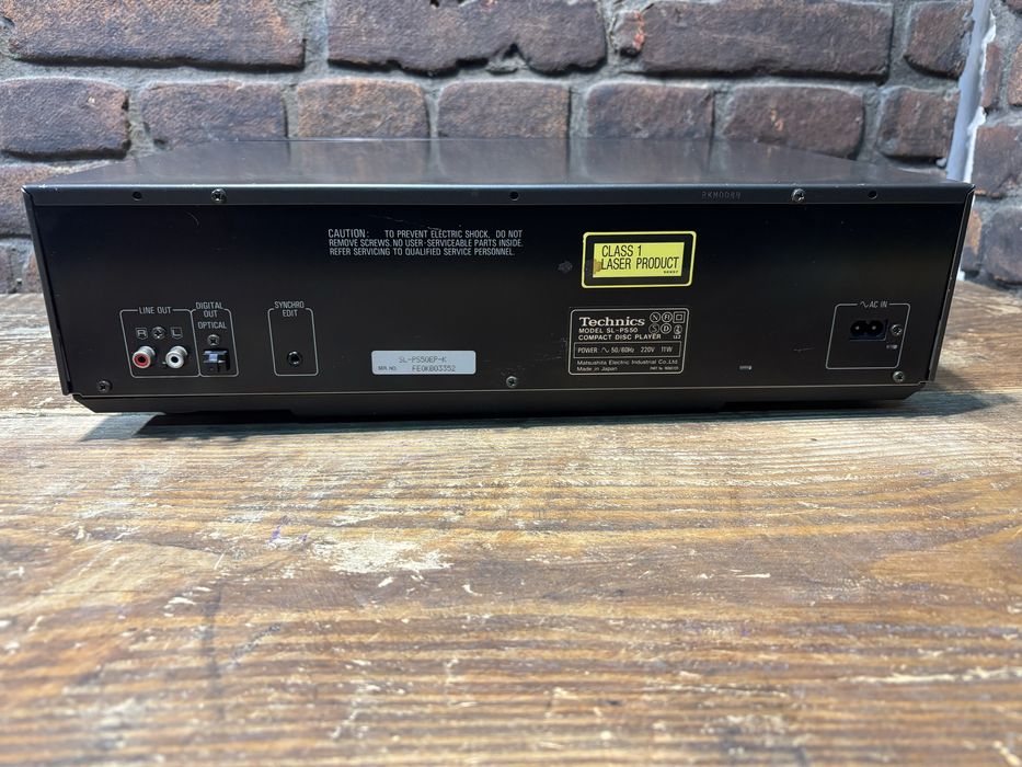 Odtwarzacz CD Technics SL PS 50