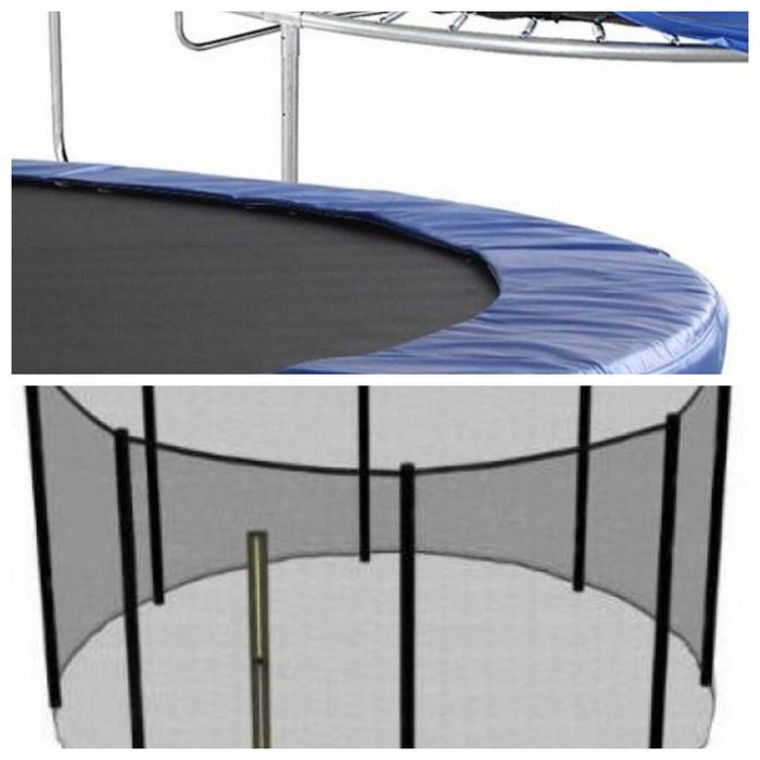 Запчастини комплектуючі до батутів до батута мат пружини полотно сітка