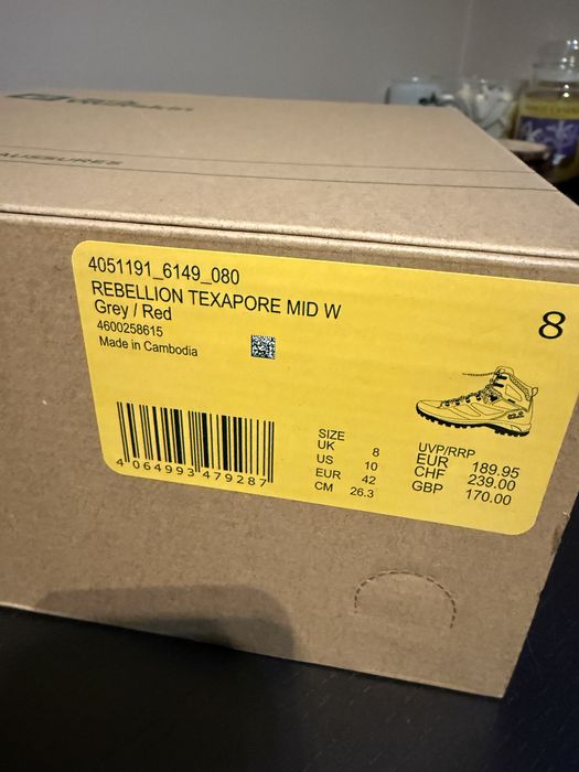 Buty trekking damskie 42 Jack Wolfskin rebellion texapore