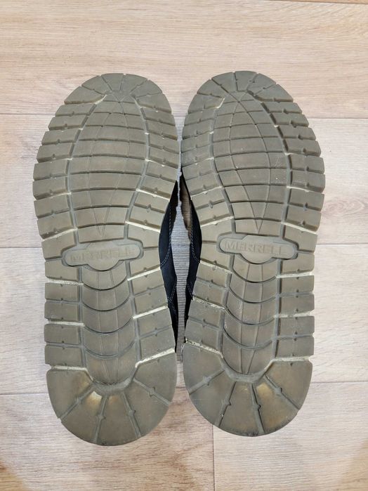 Кожанные осенние мужские ботинки Merrell