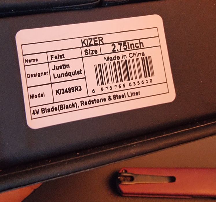 Nóż kieszonkowy Kizer CPM4V, nowy