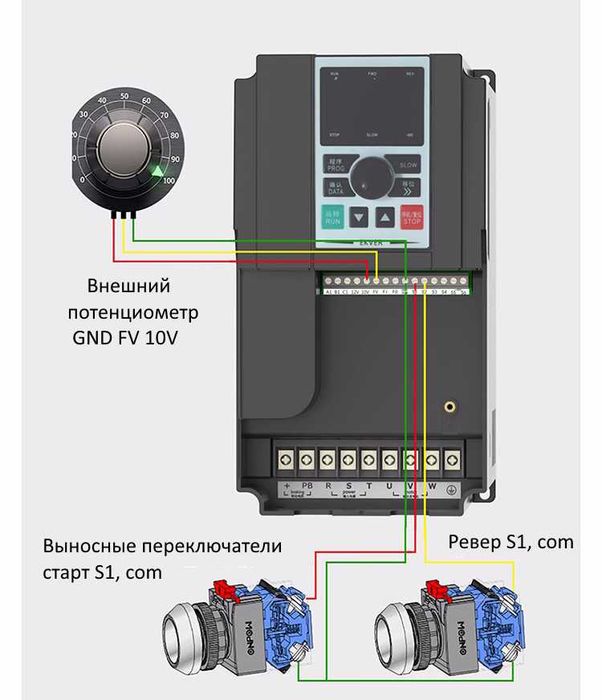 Частотник 11кВт 380В (частотний перетворювач для двигуна)