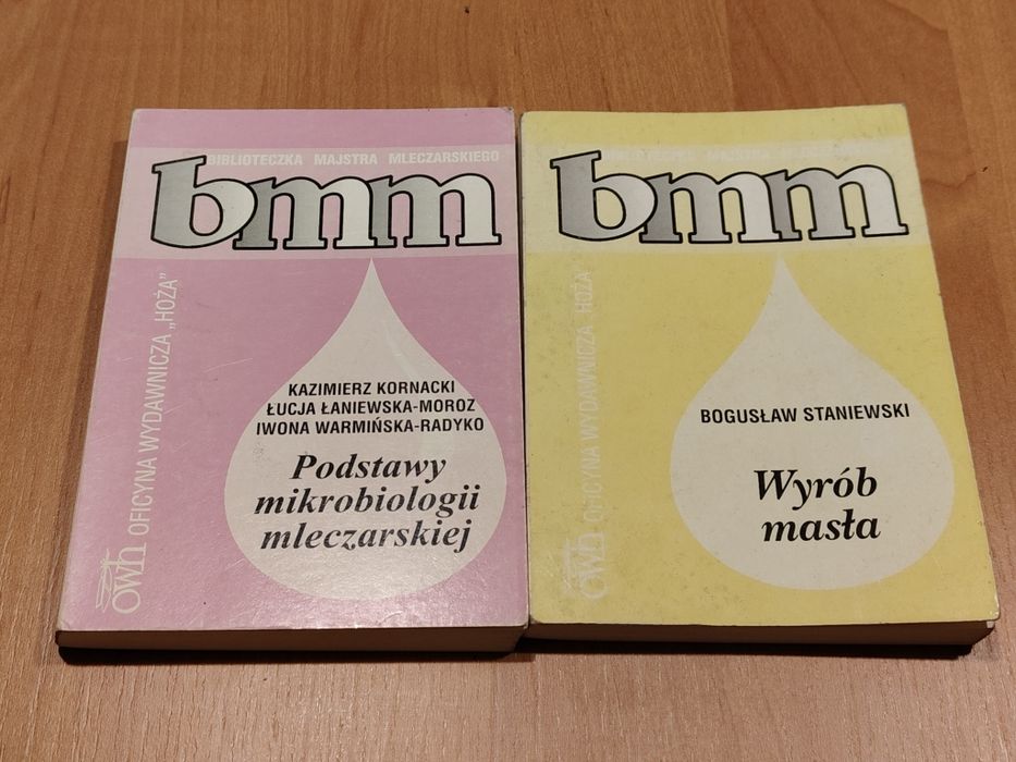 Dwie książki o produkcji mleka